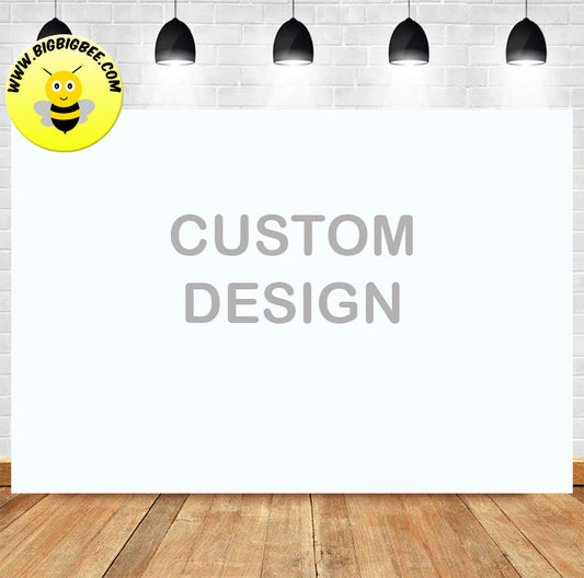 Custom Birthday Backdrop Banner