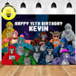 Custom Gorilla Tag Game Theme Birthday Backdrop Banner Deliver to USA UK Australia Canada