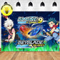 Custom Beyblade Burst Anime Theme Birthday Backdrop Banner