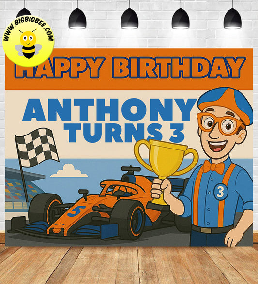 Blippi Racing Car