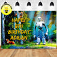 Custom Dog Man Movie Theme Birthday Backdrop Banner