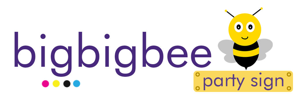 BigBigBee Party Sign logo
