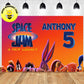 Custom Space Jam: A New Legacy Theme Birthday Backdrop Banner