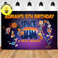 Custom Space Jam A New Legacy Characters Theme Birthday  Backdrop Banner