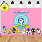 Custom Baby Looney Tunes Baby Shower Backdrop Banner. Ship to USA, Canada, Australia, United Kingdom