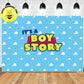 Custom Personalised Toy Story Boy Banner Backdrop