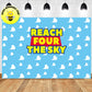Custom Toy Story Logo You've Got a Friend Who's Three Theme Birthday Backdrop Banner