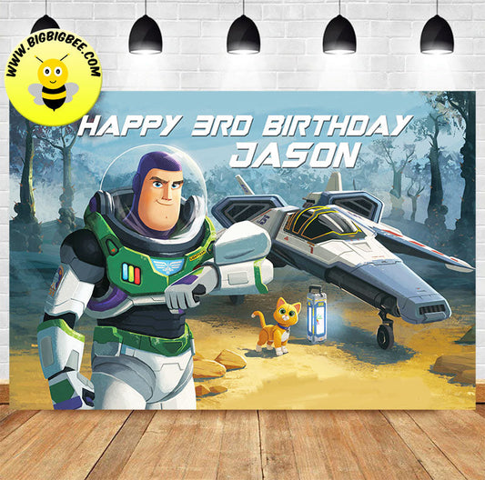 Lightyear How to be a Space Ranger Birthday Banner
