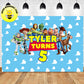 Custom Toy Story Theme Birthday Backdrop Banner